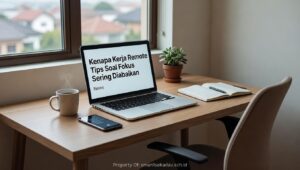 kerja-remote-tips-fokus-diabaikan